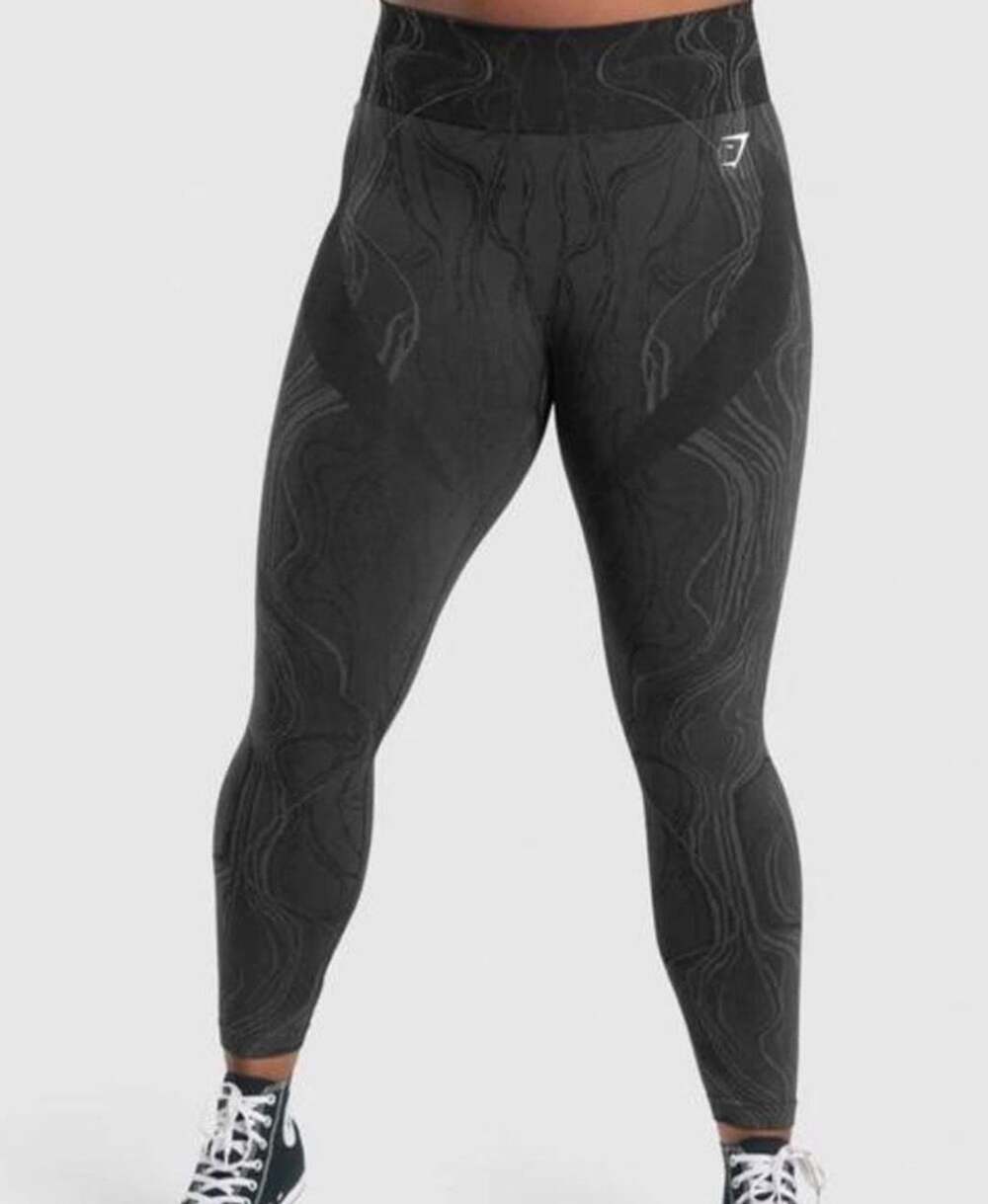 Gymshark Mercury Seamless Leggings Black Size M
